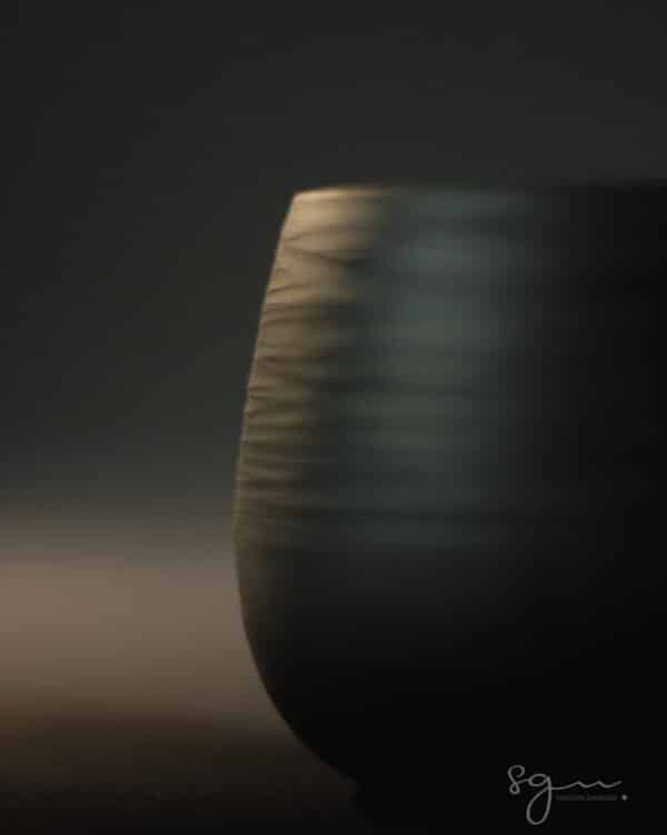 Tasse Elegant porcelaine BulB "Drapée" Noire – Image 5