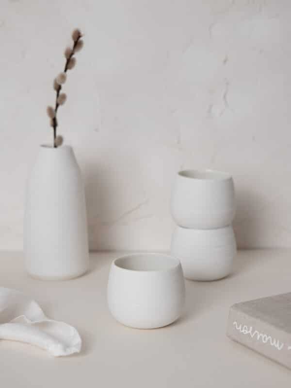 Tasse Pure porcelaine BulB "Drapée" – Image 2